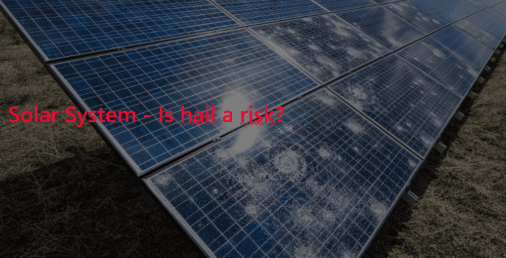 Does hail really pose a threat to photovoltaic power generation?